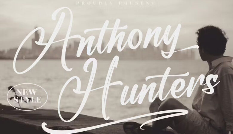 Anthony Hunters Font