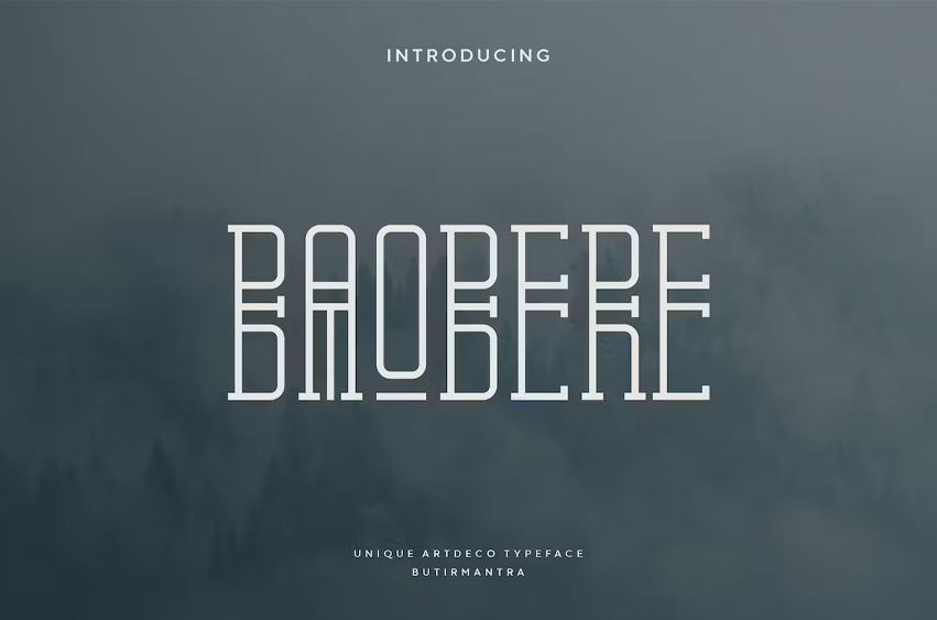 Baobere Font