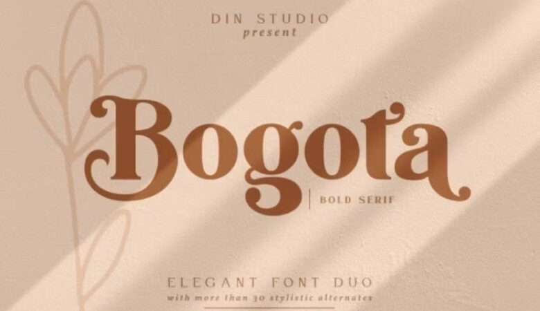 Bogota Font