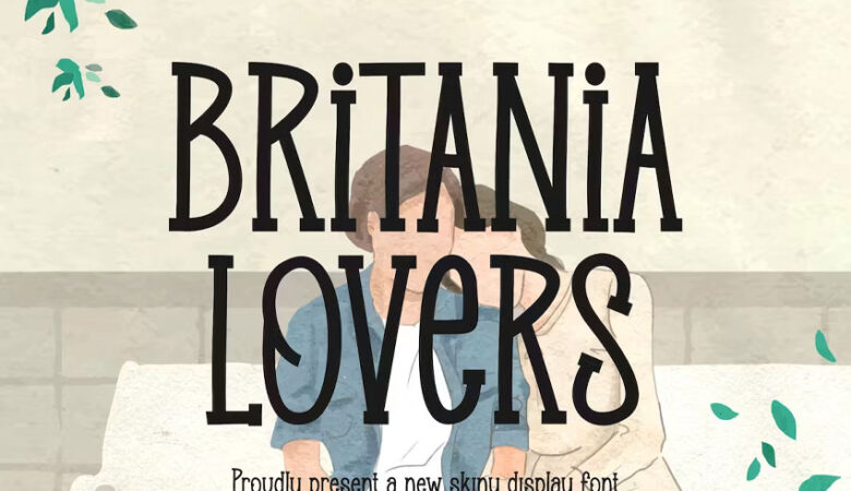 Britania Lovers Font