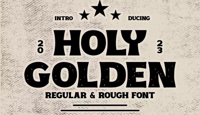 Holy Golden Font