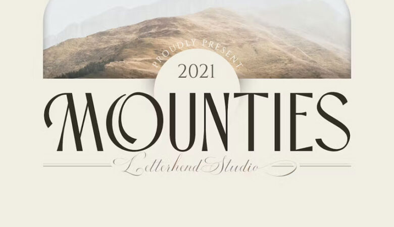 Mounties Font