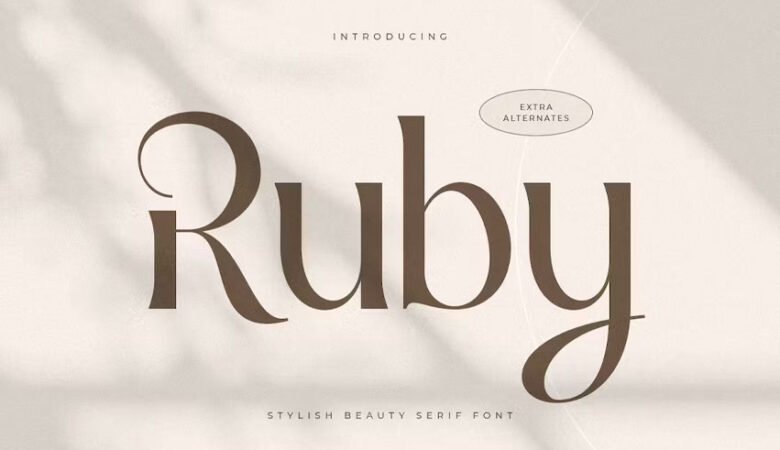 Ruby Font