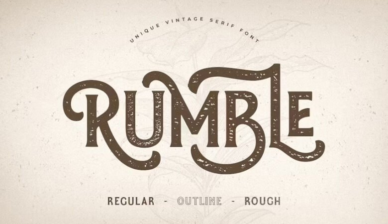 Rumble Font