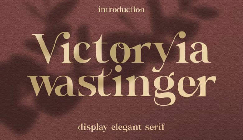 Victoryia Wastinger Font