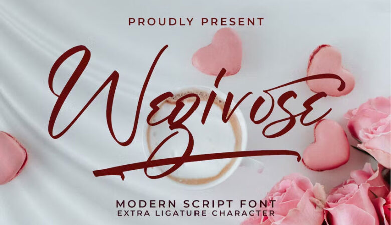 Wegirose Font