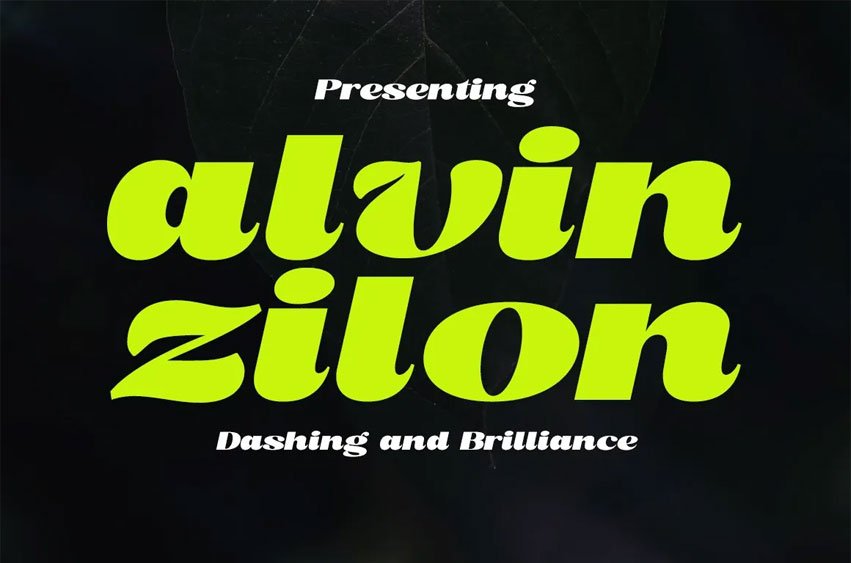 Alvin Zilon Font