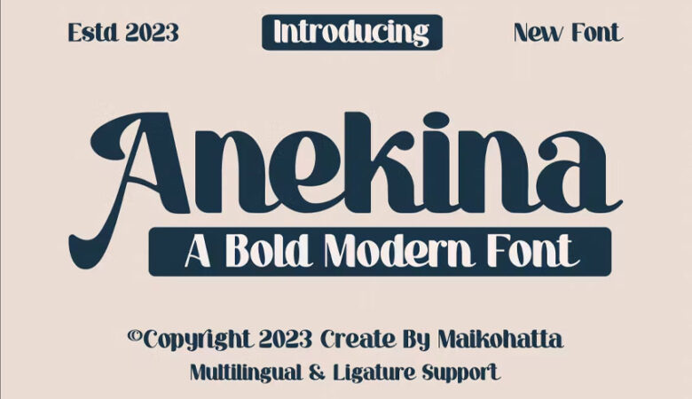 Anekina Font