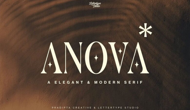 Anova Font