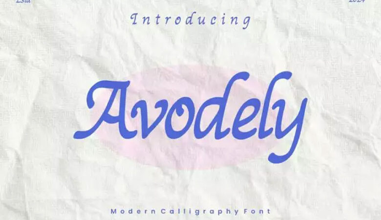 Avodely Font