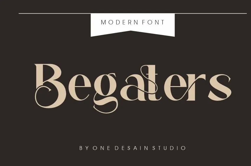 Begaters Font
