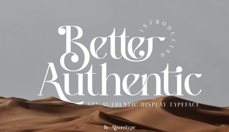 Better Authentic Font