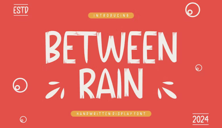 Between Rain Font