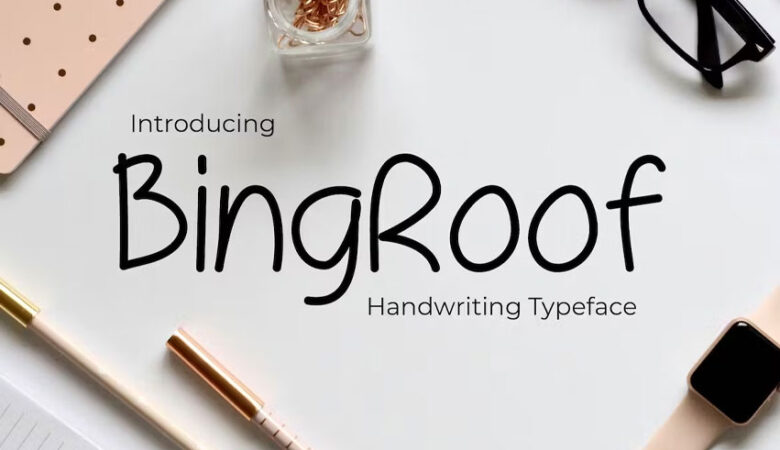 BingRoof Font