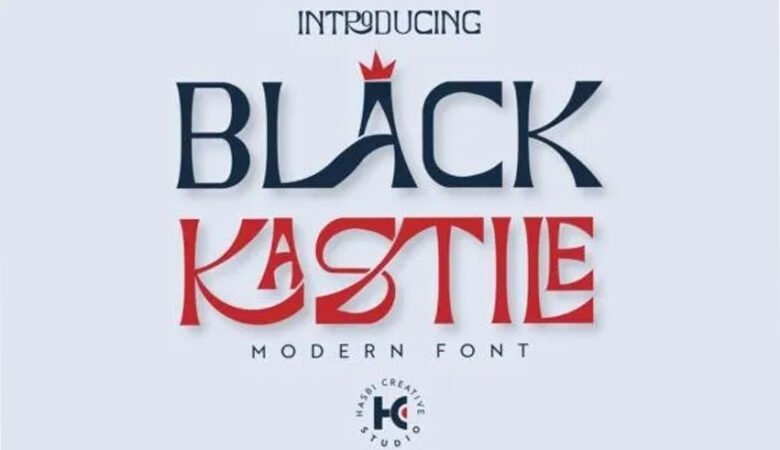 Black Kastile Font