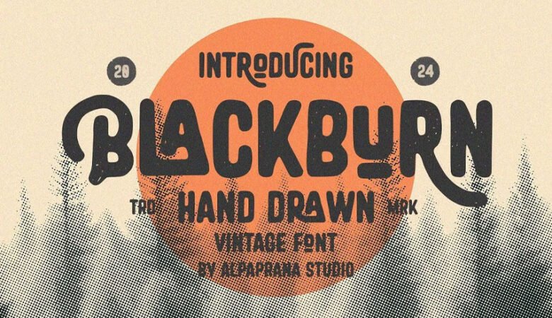 Blackburn Font