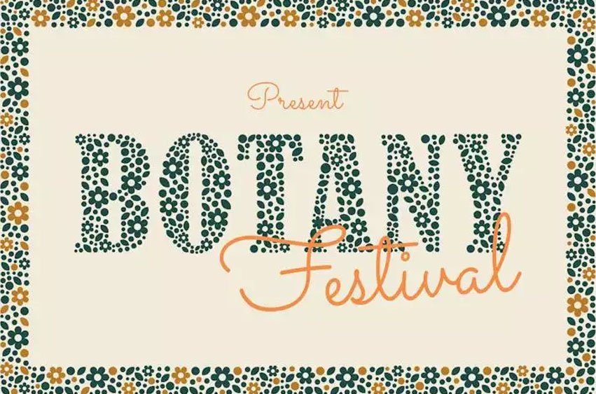 Botany Festival Font