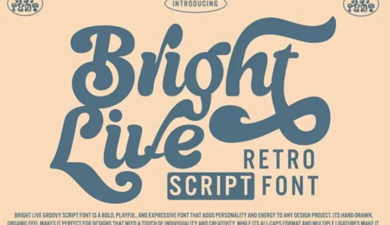 Bright Live Font