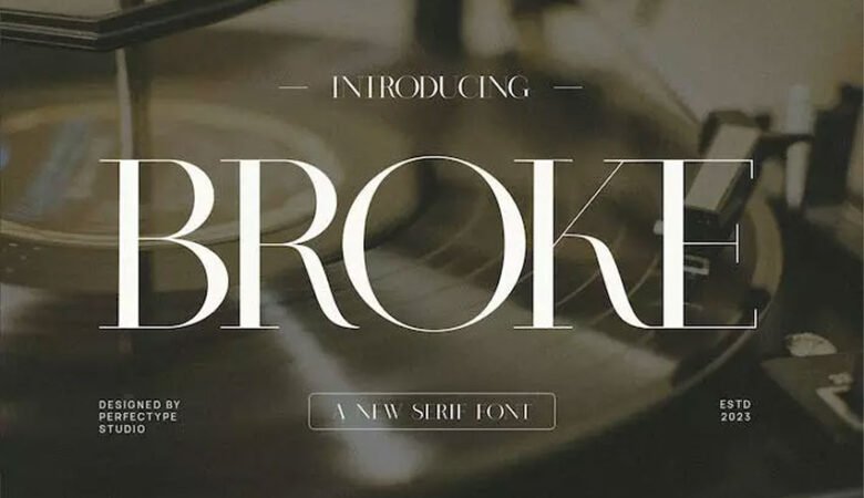 Broke Font