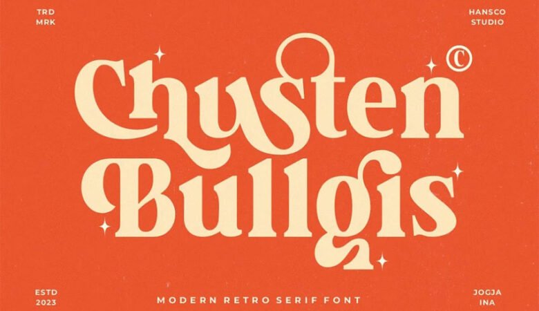 Chusten Bullgis Font