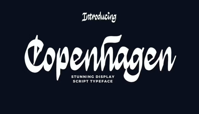 Copenhagen Font