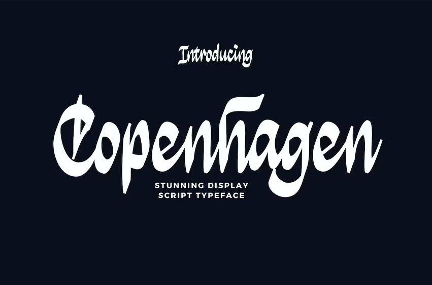 Copenhagen Font