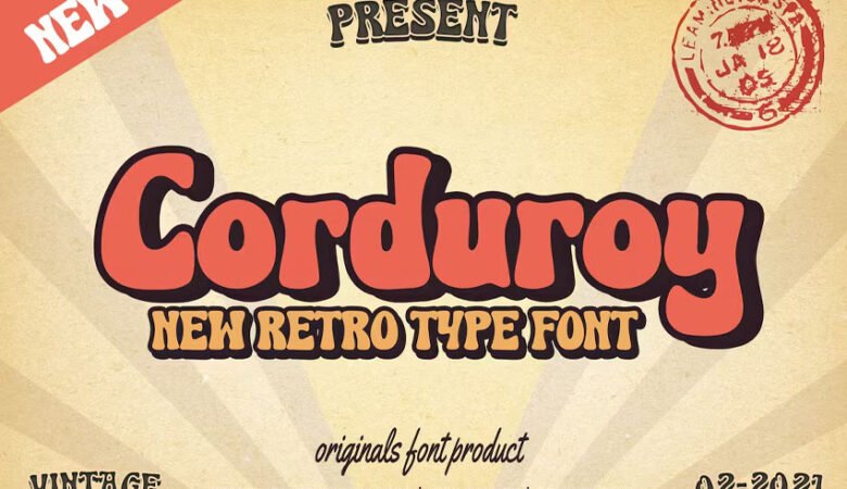 Corduroy Font