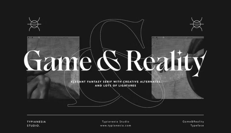 Game & Reality Font