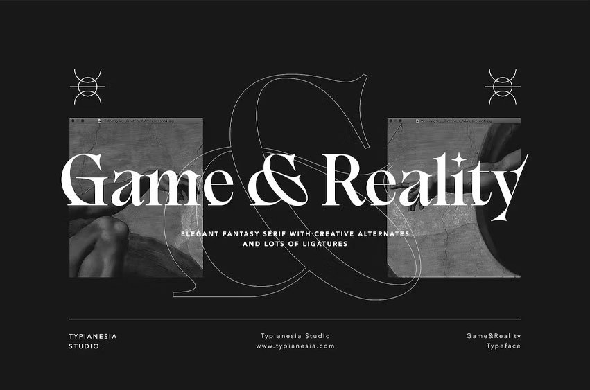 Game & Reality Font