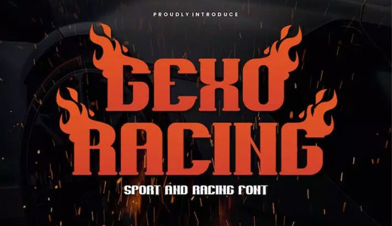 Gexo Racing Font