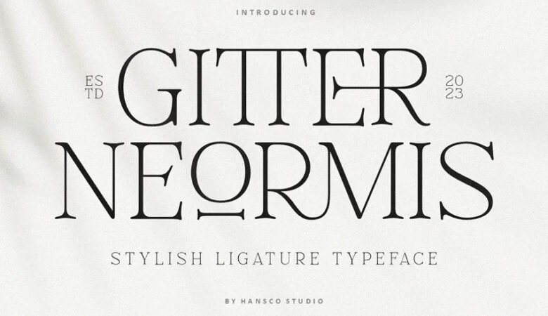 Gitter Neormis Font