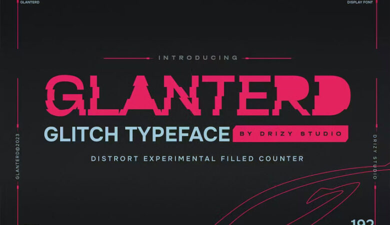 Glanterd Font