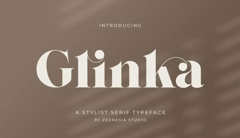 Glinka Font