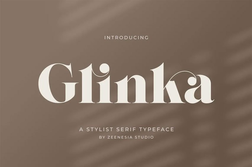 Glinka Font