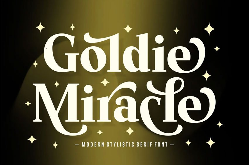 Goldie Miracle Font