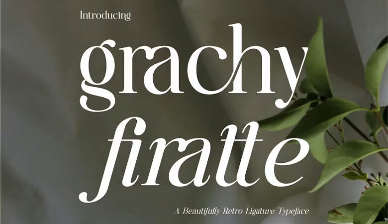 Grachy Firatte Font