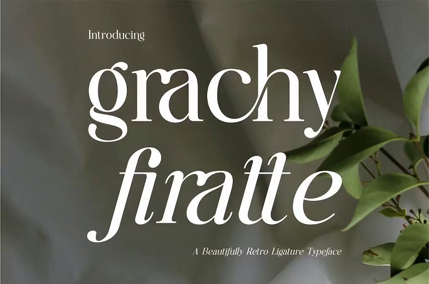Grachy Firatte Font