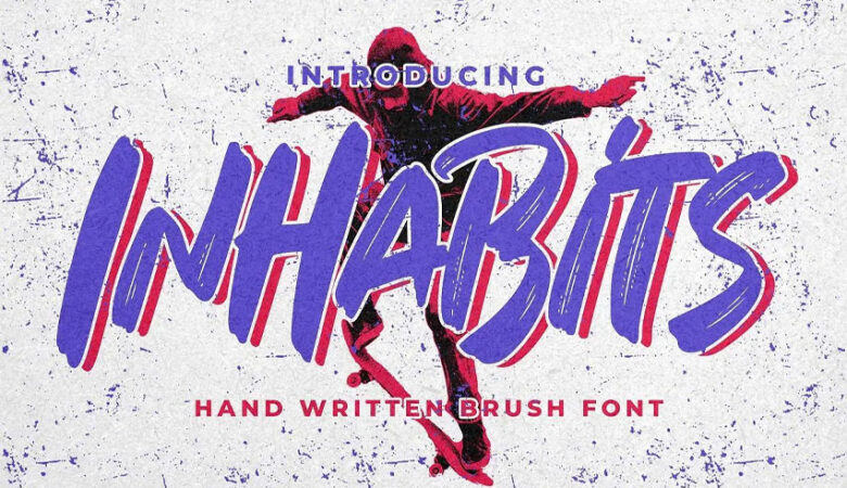 Inhabits Font