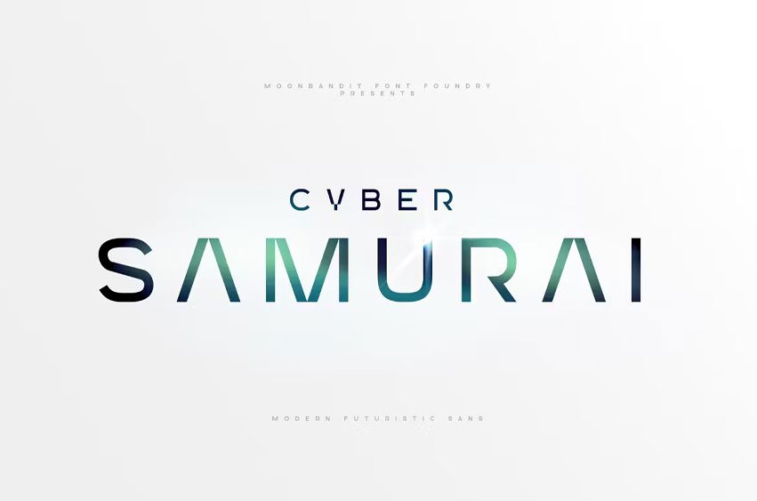 MBF Cyber Samurai Font