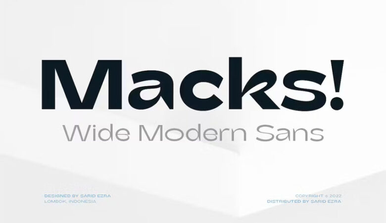 Macks Font