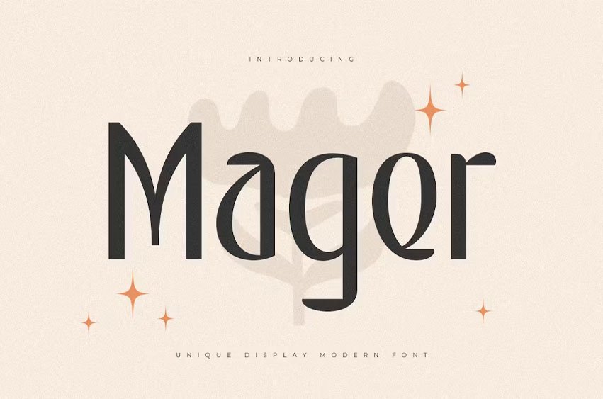 Mager Font
