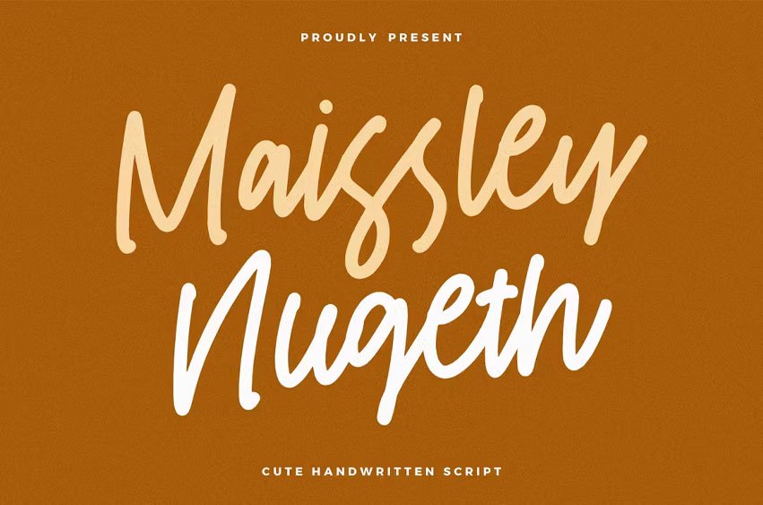 Maissley Nugeth Font