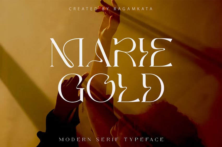 Marie Gold Font