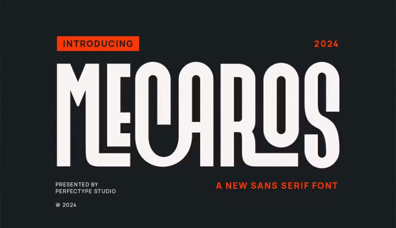 Mecaros Font