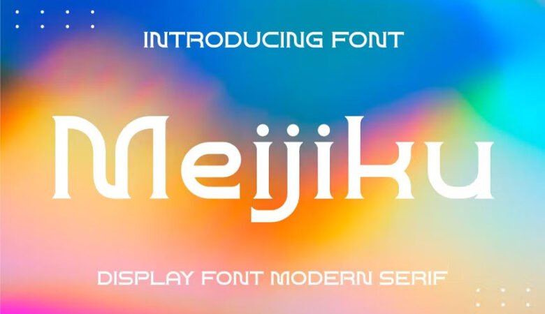 Meijiku Font