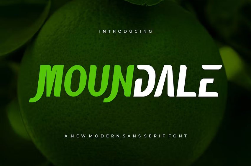 Moundale Font