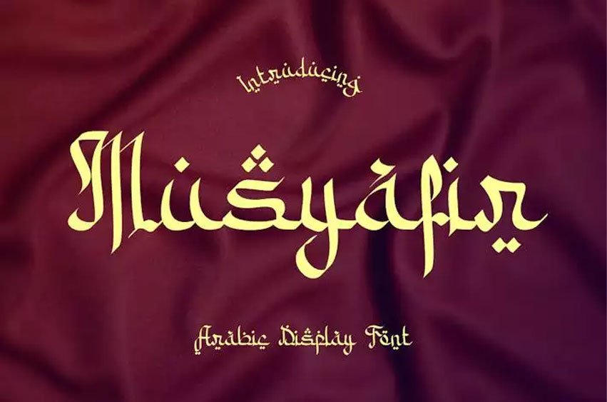 Musyafir Font