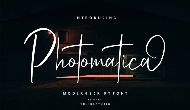 Photomatica Font