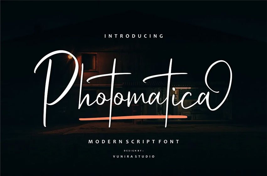 Photomatica Font