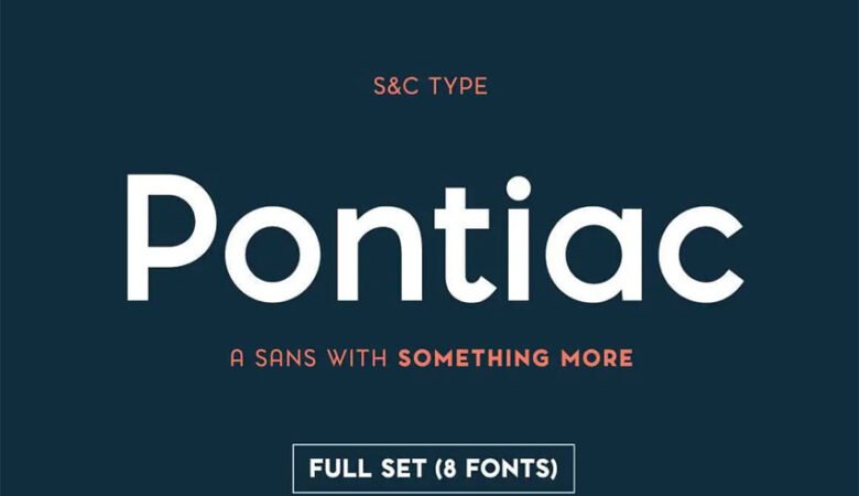 Pontiac Font